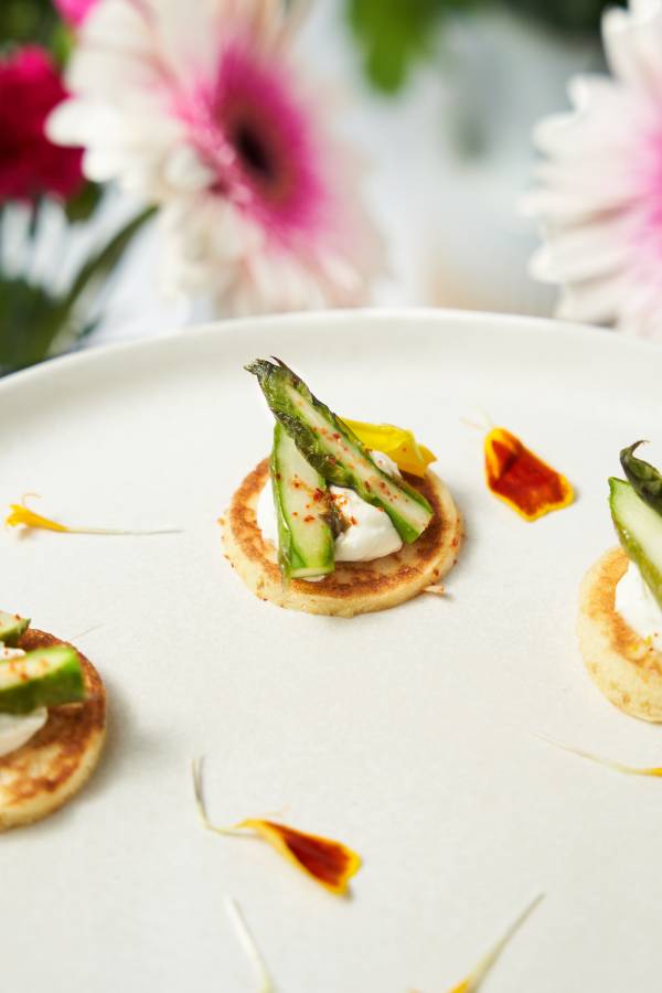 Blinis Maison Asperge, Crème citronnée – Image 2