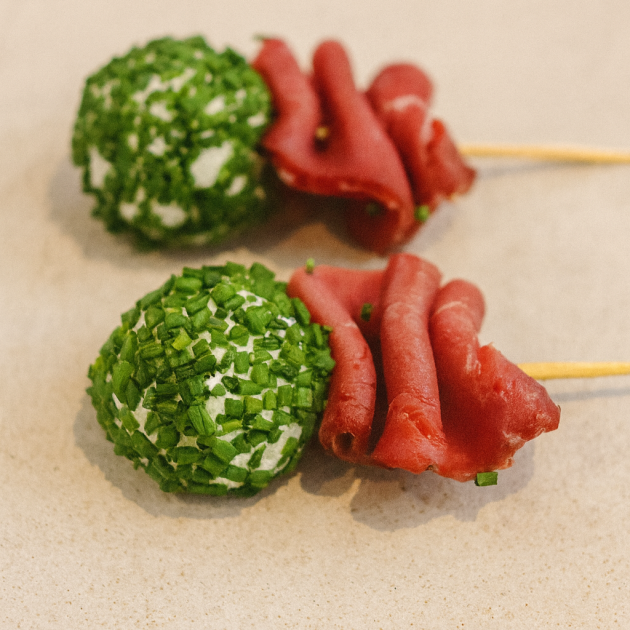 Brochette magret de canard