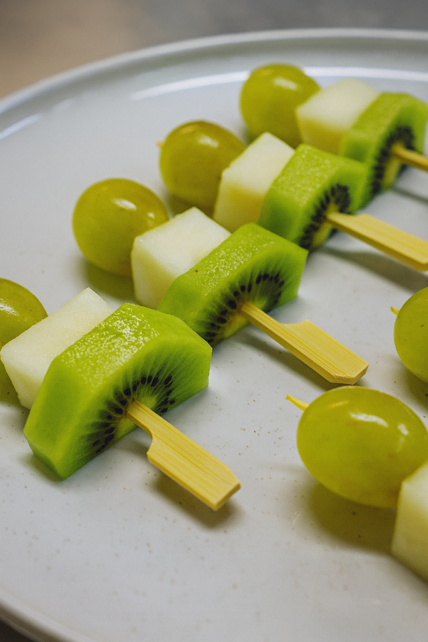 Brochette de fruits de saison