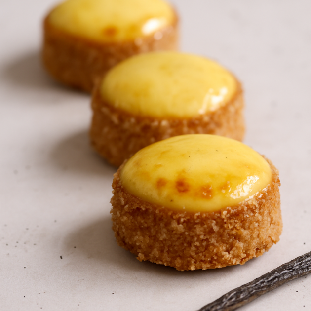 Petit flan pâtissier à la vanille