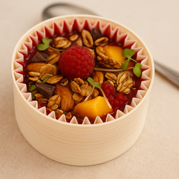Smoothie bowl fruits rouge / fruits exotiques